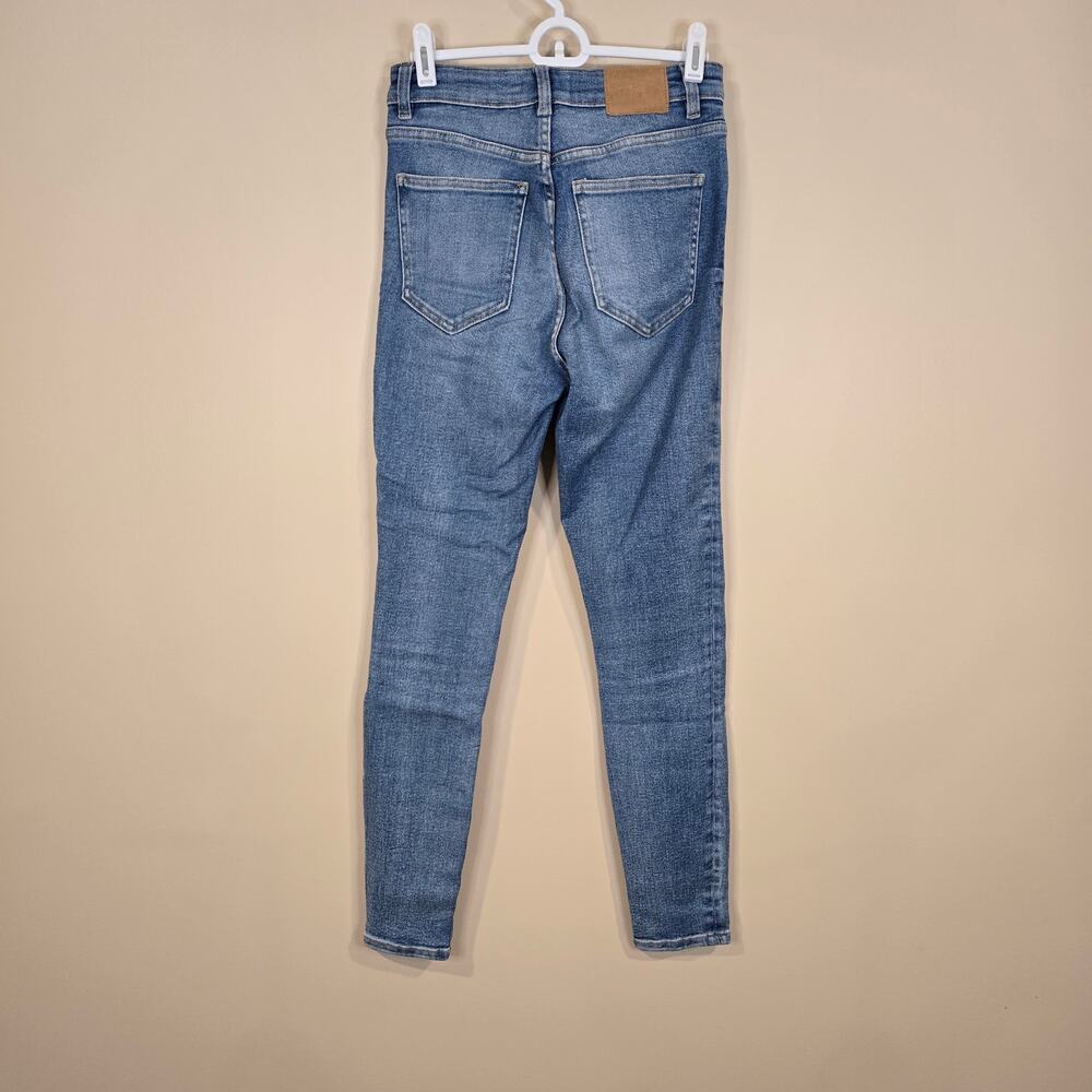Women's Zara Denim High Waisted Skinny Jeans | Size 4 - Picture 2 of 7